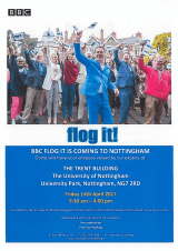 Poster - Flog It Event