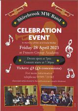 Poster - Shirebrook MW Band - Celebration Event
